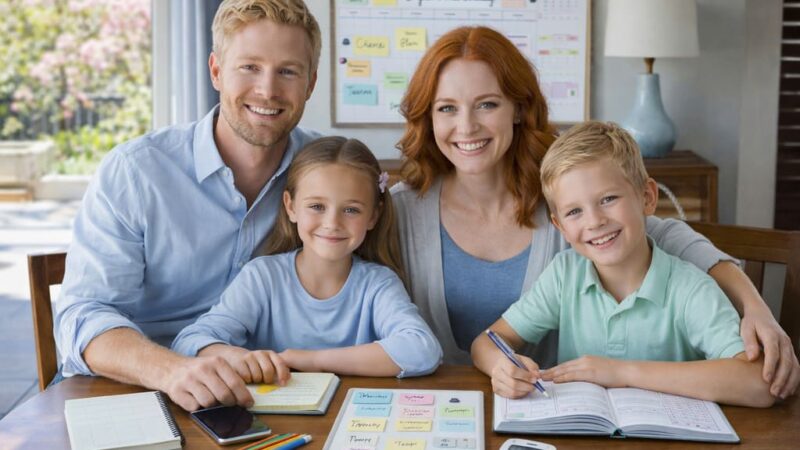 10 astuces pour organiser le quotidien en famille